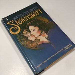 Stormswift Madeline Brent 1984 HC/DJ 1st Edition Historical Romance Fiction